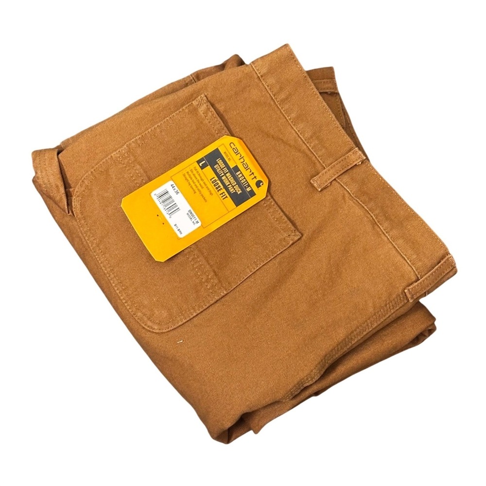 Carhartt Loose Fit Washed Duck Utility Work Pants Mens 44x36 Work BN0011M NWT